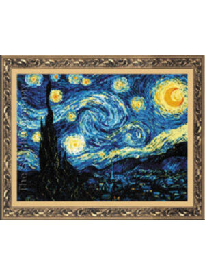RIOLISf Borduurpakket Starry Night - RIOLIS RIOLISf Borduurpakket Starry Night - RIOLIS