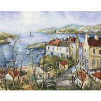 Borduurpakket Calm Town by the Sea - RTO