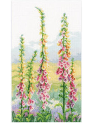 Vervaco Telpakket kit Vingerhoedskruid in ochtendlicht