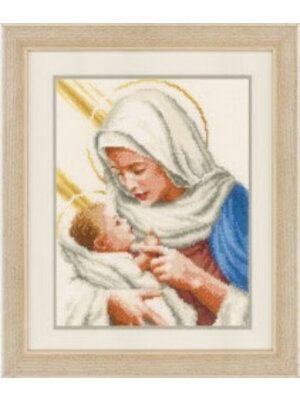 Vervaco Telpakket kit Maria & kind