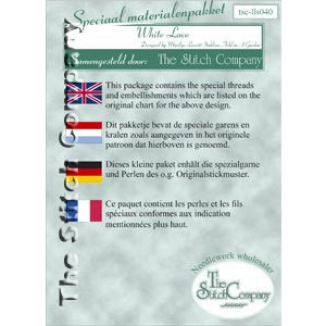 The Stitch Company Materiaalpakket White Lace - The Stitch Company