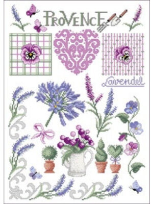 Lindner’s Kreuzstiche Patroon Lindner 002 - Provence
