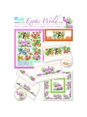 Lindner’s Kreuzstiche Patroon Lindner 086 - Exotic world Lindner’s Kreuzstiche Patroon Lindner 086 - Exotic world