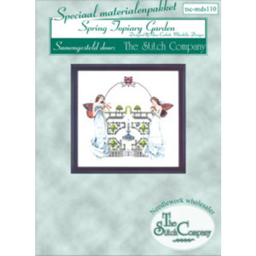 The Stitch Company Materiaalpakket Spring Topiary Garden - The Stitch Company