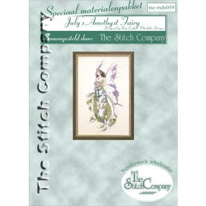 The Stitch Company Materiaalpakket July's Amethyst Fairy - The Stitch Company
