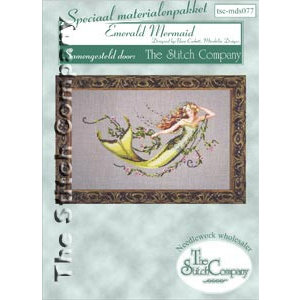 The Stitch Company Materiaalpakket Emerald Mermaid - The Stitch Company