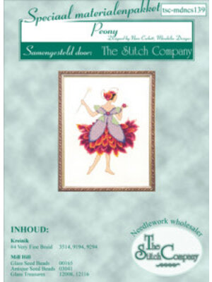 Nora Corbett Materiaalpakket Peony - The Stitch Company