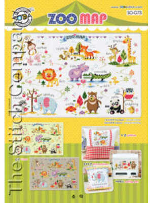 Soda Stitch Zoo Map