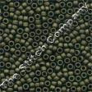 Mill Hill Antique Seed Beads Matte Olive - Mill Hill