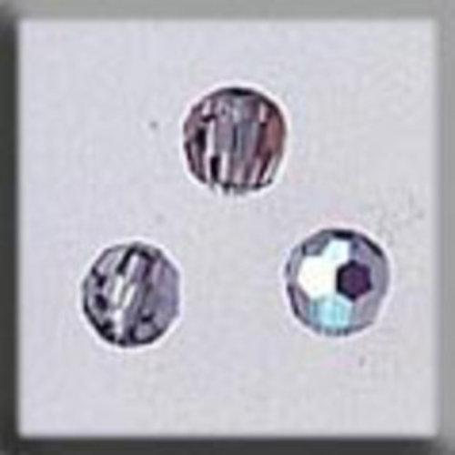 Mill Hill Crystal Treasures Round Bead-Black Diamond AB - Mill Hill