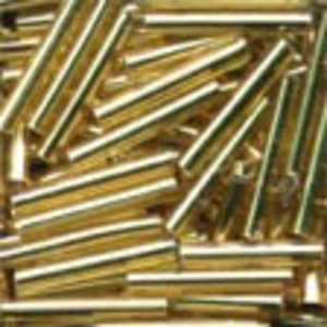 Mill Hill Large Bugle Beads Victorian Gold - Mill Hill