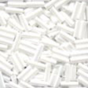 Mill Hill Small Bugle Beads White - Mill Hill