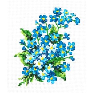 Magic Needle Borduurpakket Forget-me-nots - Magic Needle