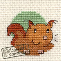 Borduurpakket Squirrel - Mouseloft