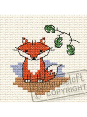Mouseloft Borduurpakket Ferdinand Fox in the Woods - Mouseloft
