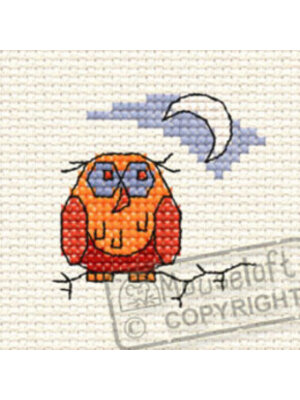 Mouseloft Borduurpakket Old Ollie Owl in the Woods - Mouseloft