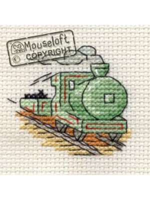 Mouseloft Borduurpakket Steam Train - Mouseloft