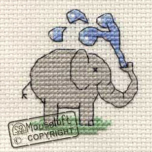 Mouseloft Borduurpakket Playful Elephant - Mouseloft