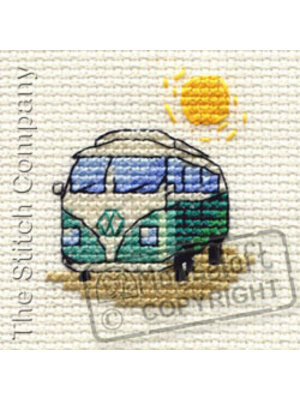 Mouseloft Borduurpakket Green Camper Van - Mouseloft