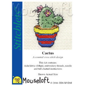 Mouseloft Borduurpakket Cactus - Mouseloft