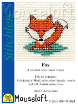 Mouseloft Borduurpakket Fox - Mouseloft