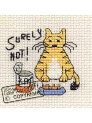 Mouseloft Borduurpakket Surely Not - Mouseloft
