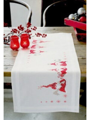 Vervaco Loper kit Kerstkabouters Vervaco Loper kit Kerstkabouters