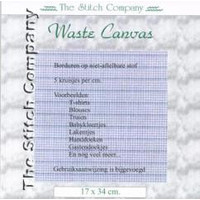 Waste Canvas ± 17x34 cm - The Stitch Company