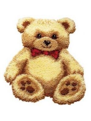 Vervaco Knoopvormtapijt kit Bruine beer Vervaco Knoopvormtapijt kit Bruine beer