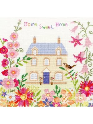 Bothy Threads Borduurpakket Sarah Summers Friends & Family - Home Sweet Home - Bothy Threads