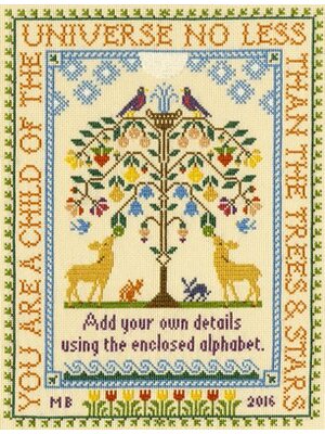 Bothy Threads Borduurpakket Moira Blackburn - Tree of Life - Bothy Threads