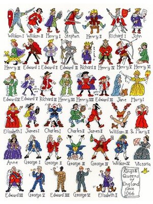 Bothy Threads Borduurpakket Pete Smith - Historical - Kings and Queens - Bothy Threads Bothy Threads Borduurpakket Pete Smith - Historical - Kings and Queens - Bothy Threads