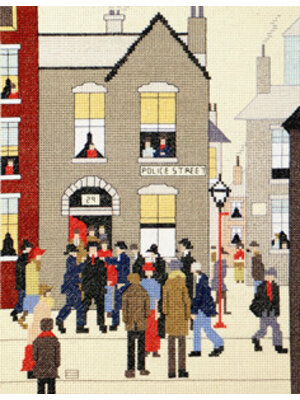 Bothy Threads Borduurpakket Lowry - The Arrest - Bothy Threads