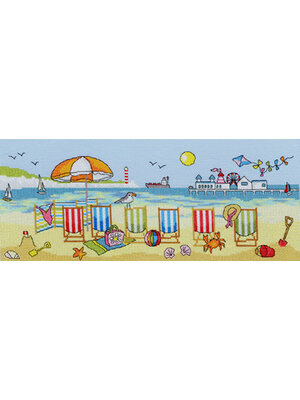 Bothy Threads Borduurpakket Fun - Deckchair Fun - Bothy Threads