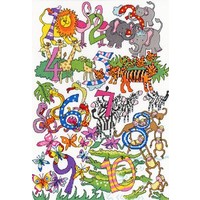 Borduurpakket Samplers - Number Fun - Bothy Threads