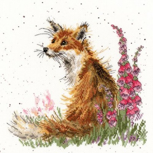 Bothy Threads Borduurpakket Hannah Dale - Amongst the Foxgloves - Bothy Threads