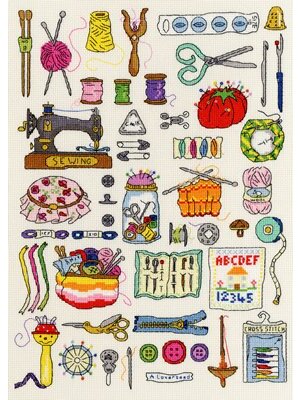 Bothy Threads Borduurpakket Hobbies - Sewing - Bothy Threads