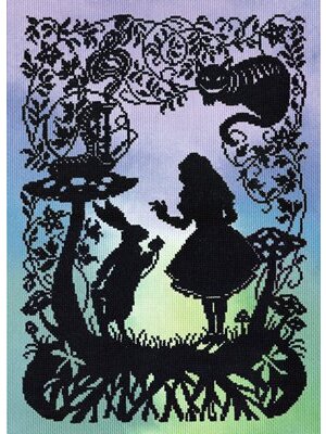 Bothy Threads Borduurpakket Fairy Tales - Alice in Wonderland - Bothy Threads