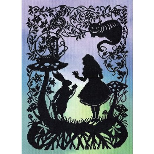Bothy Threads Borduurpakket Fairy Tales - Alice in Wonderland - Bothy Threads