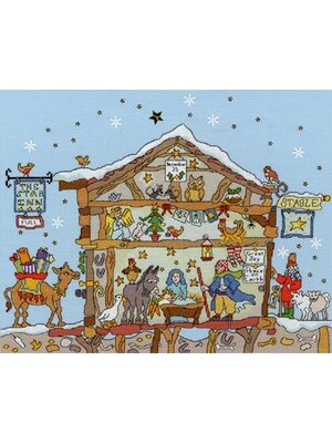 Bothy Threads Borduurpakket Cut Thru‘ - Nativity - Bothy Threads