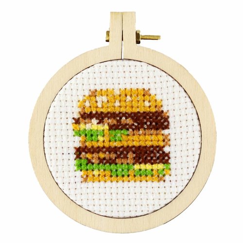 Stitchonomy  Burger - mini hoop