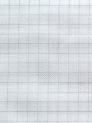 Zweigart Borduurstof  Easy Count Aida 20 count - White 50x55 cm - Zweigart