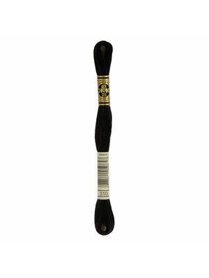 DMC DMC splijtzijde 310 Zwart