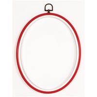 Kunststoflijst rood 20x25 cm (p.1st)