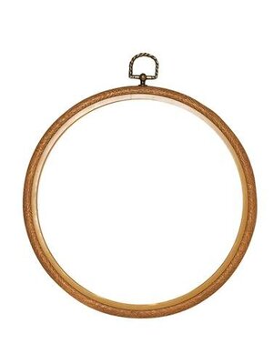 Vervaco Kunststoflijst houtkleurig Ø 20 cm (p.1st)