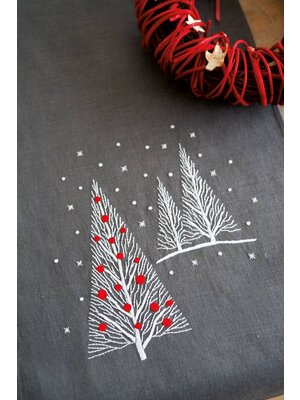 Vervaco Loper kit Kerstbomen
