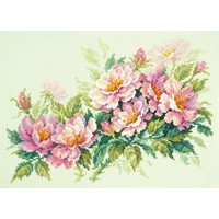 Borduurpakket Dog-rose flowers - Magic Needle (Chudo Igla)