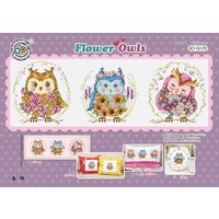 Flower Owls