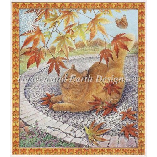 Heaven and Earth Designs  Lesley Anne Ivory: Mini The Fall with Dandelion