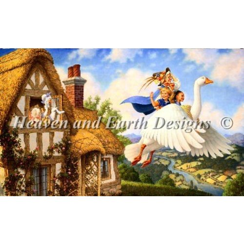 Heaven and Earth Designs  Scott Gustafson - Old Mother Goose